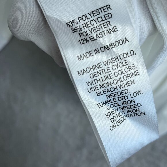 NEW Hang Ten Men's XL White Long Sleeve Shirt UPF 50+ Quick Dry - Picture 5 of 9